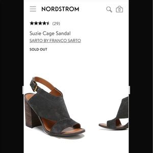 Franco Sarto Suzie Cage Sandals